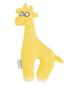 Beeztees Hondenspeelgoed Rib Giraffe Raffo Geel