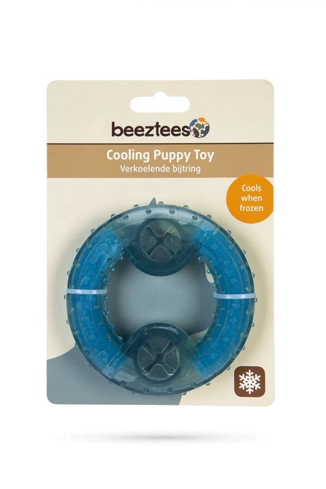 Beeztees Puppy Koel Bijtring Lou Groen 2 Beeztees Puppy Koel Bijtring Lou Groen - Afbeelding 2