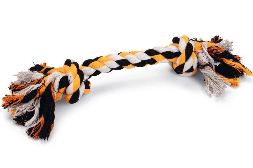 Beeztees Flossytoy 2 Knopen Multi 7 Beeztees Flossytoy 2 Knopen Multi - Afbeelding 7