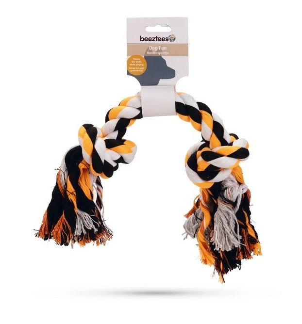 Beeztees Flossytoy 2 Knopen Multi 8 Beeztees Flossytoy 2 Knopen Multi - Afbeelding 8