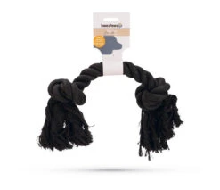 Beeztees Flossytoy 2 Knopen Zwart 15 Beeztees Flossytoy 2 Knopen Zwart -Beeztees Hond Aanbiedingen Winkel 0641313 verp1