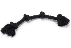 Beeztees Flossytoy 4 Knopen Zwart -Beeztees Hond Aanbiedingen Winkel 0641316