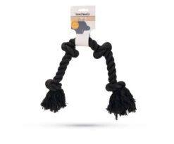 Beeztees Flossytoy 4 Knopen Zwart -Beeztees Hond Aanbiedingen Winkel 0641316 verp1