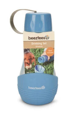 Beeztees Draagbare Drinkset Aventura Blauw 850 Ml -Beeztees Hond Aanbiedingen Winkel 0650131 verp1