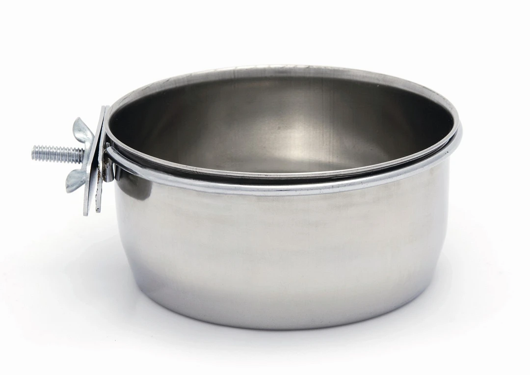 Beeztees CoopCup Inox Met Schroef 2 Beeztees CoopCup Inox Met Schroef - Afbeelding 2