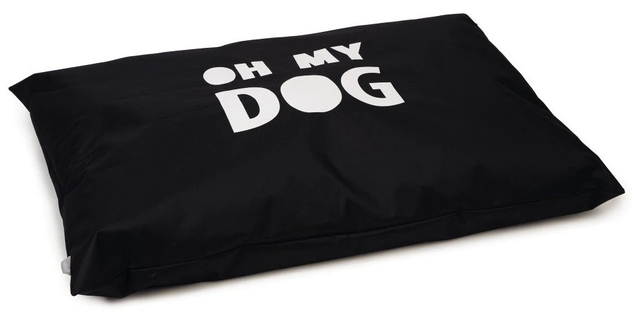 Beeztees Loungekussen Oh My Dog Zwart 1 Beeztees Loungekussen Oh My Dog Zwart