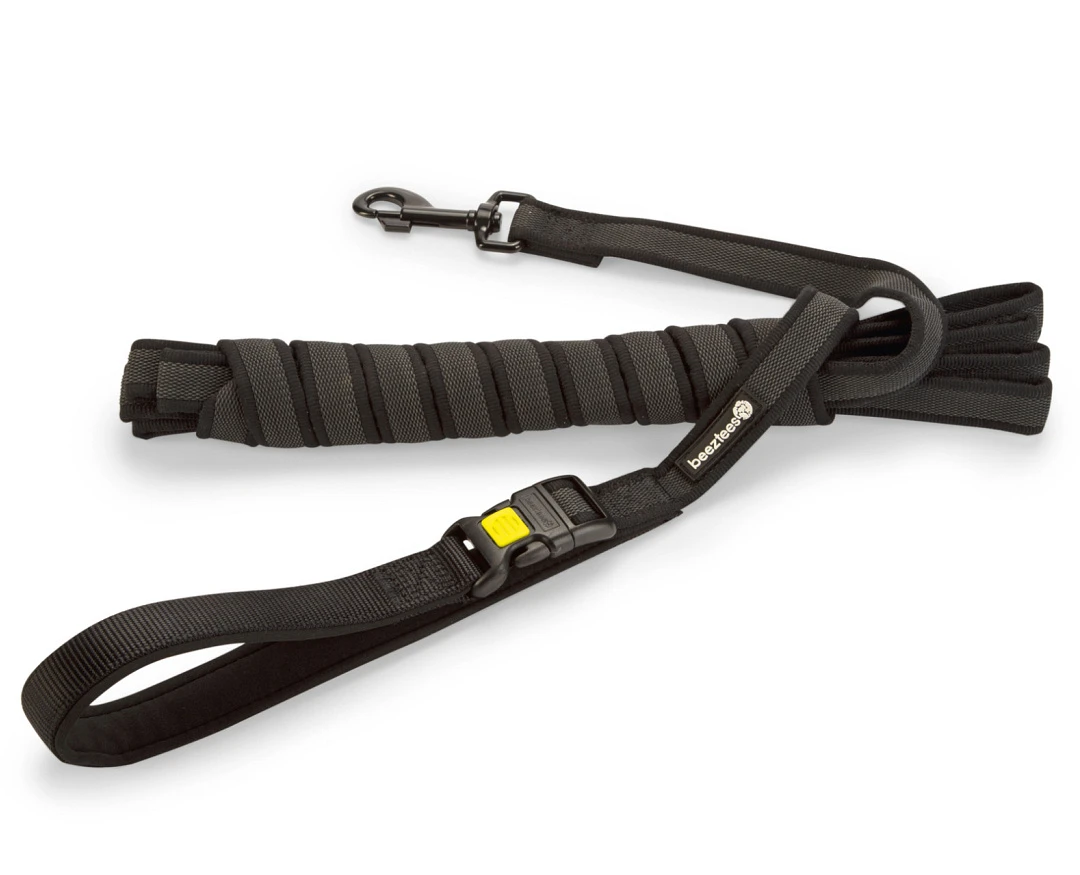 Beeztees Weblijn + Handvat Parinca Zwart 1 Beeztees Weblijn + Handvat Parinca Zwart