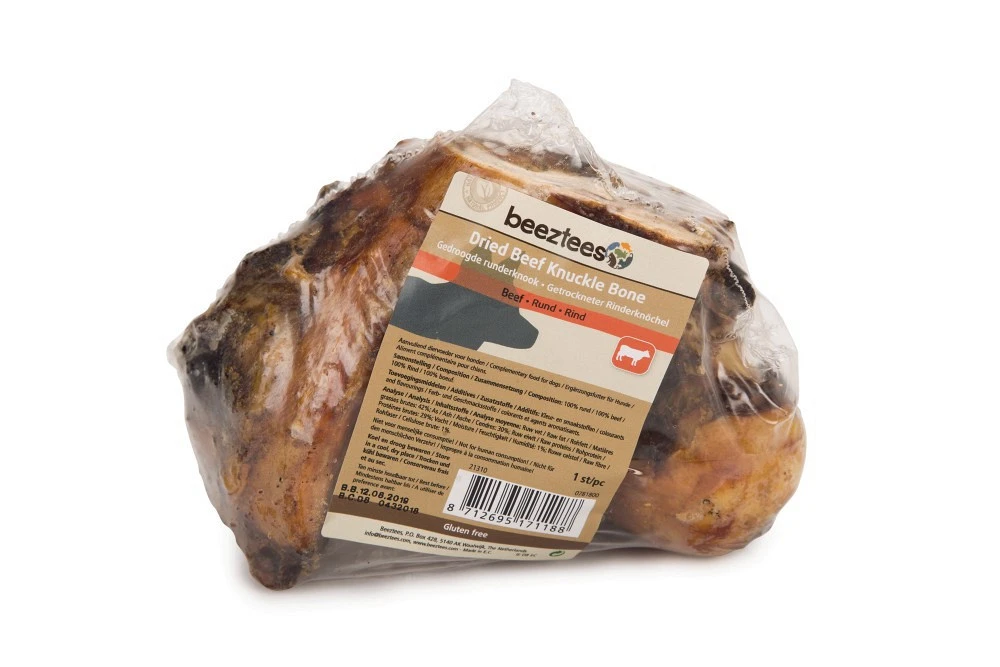 Beeztees Gedroogde Hele Runderknook 12 Cm 2 Beeztees Gedroogde Hele Runderknook 12 Cm - Afbeelding 2