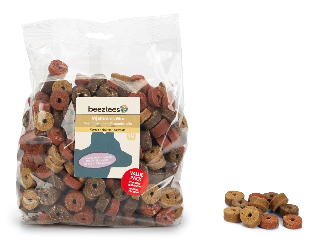 Beeztees Mjammies Mix 1250 Gr 1 Beeztees Mjammies Mix 1250 Gr