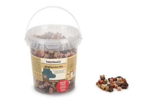Beeztees Mini Sporties Mix 500 Gr 1 Beeztees Mini Sporties Mix 500 Gr