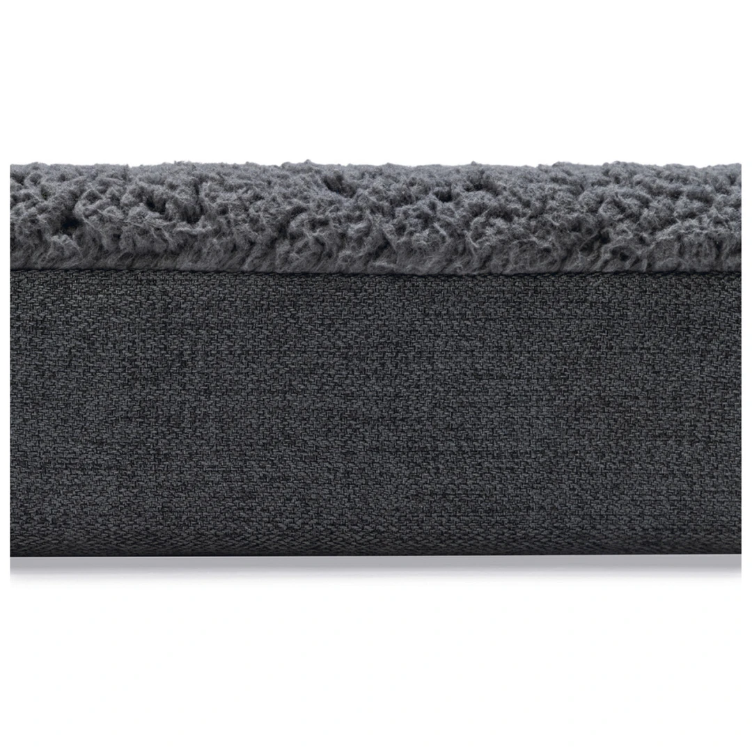 Beeztees Orthopedisch Hondenkussen Zira Donkergrijs 2 Beeztees Orthopedisch Hondenkussen Zira Donkergrijs - Afbeelding 2