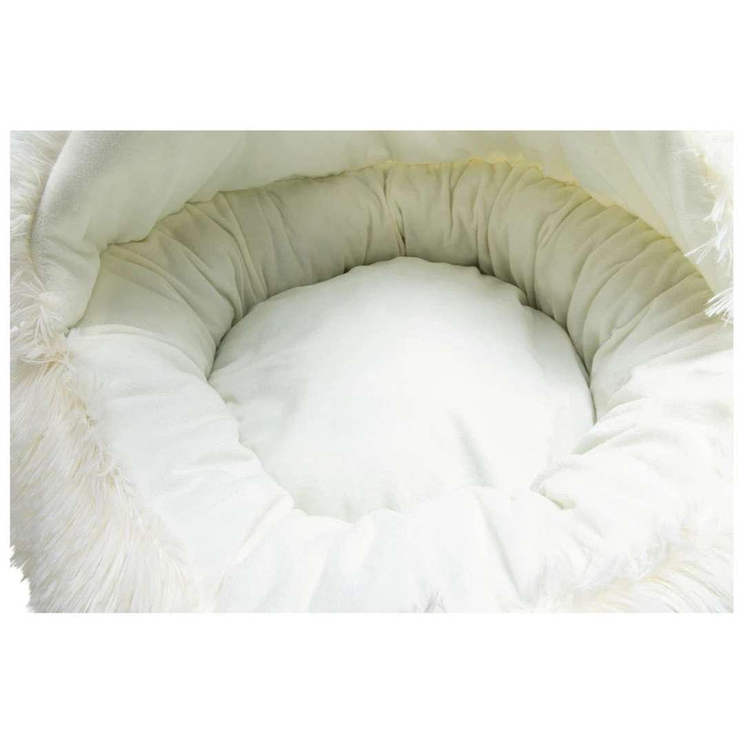 Beeztees Puppy Hondenmand Kiki Creme Ø 50 X 15 Cm 2 Beeztees Puppy Hondenmand Kiki Creme Ø 50 X 15 Cm - Afbeelding 2