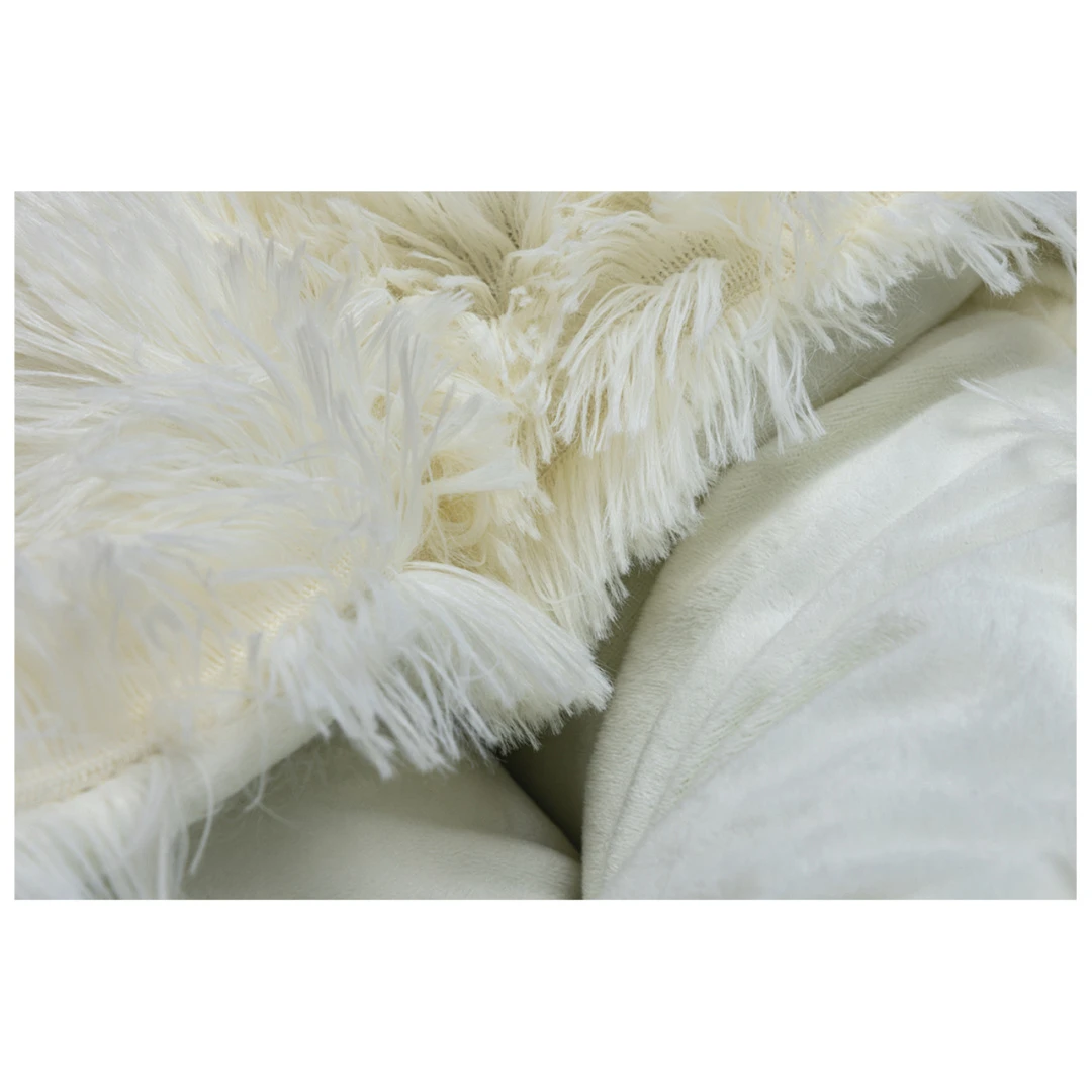 Beeztees Puppy Hondenmand Kiki Creme Ø 50 X 15 Cm 3 Beeztees Puppy Hondenmand Kiki Creme Ø 50 X 15 Cm - Afbeelding 3