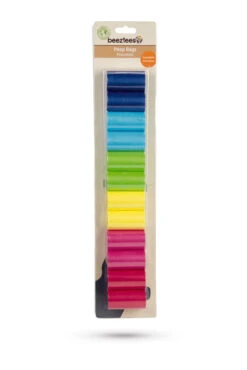Beeztees Navulling Poepzakhouder 12 X 20 St Regenboog