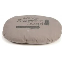 Beeztees Hondenkussen Ovaal Sweet Dogs Mokka 74 X 58 Cm