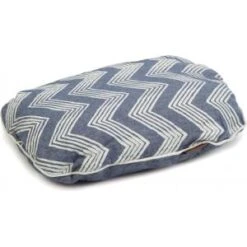 Beeztees Hondenkussen Ovaal ZigZag Blauw 55 Cm