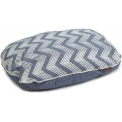 Beeztees Hondenkussen Ovaal ZigZag Blauw 79 Cm