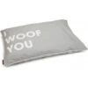Beeztees Hondenkussen Woof You Lichtgrijs 100 X 70 Cm