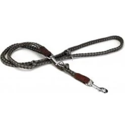 Beeztees Hondenriem Korda 130cm X 20mm Grijs-lichtgrijs