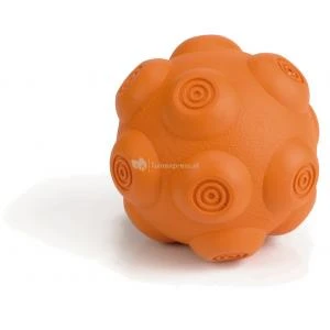 Beeztees Rubber Bal Hondenspeeltje Balani Oranje 8.5 Cm 1 Beeztees Rubber Bal Hondenspeeltje Balani Oranje 8.5 Cm