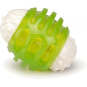 Beeztees Rubberen Hondenspeeltje Giechel Bal Ribsy Groen 8 Cm 1 Beeztees Rubberen Hondenspeeltje Giechel Bal Ribsy Groen 8 Cm