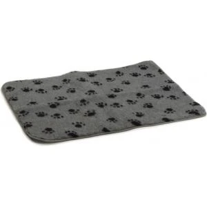 Beeztees Vetbed Grijs Met Pootjesprint Voor Honden Medium 2 Beeztees Vetbed Grijs Met Pootjesprint Voor Honden Medium - Afbeelding 2