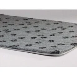 Beeztees Vetbed Grijs Met Pootjesprint Voor Honden Extra Large